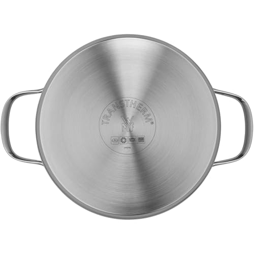 Topfset 5-teilig, induktionsgeeignet, Edelstahl mit Glasdeckel