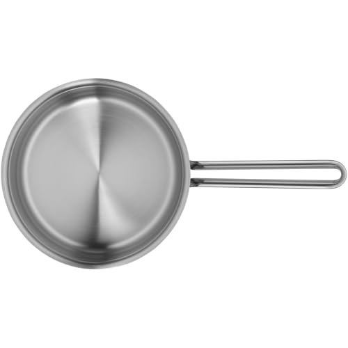 Topfset 5-teilig, induktionsgeeignet, Edelstahl mit Glasdeckel