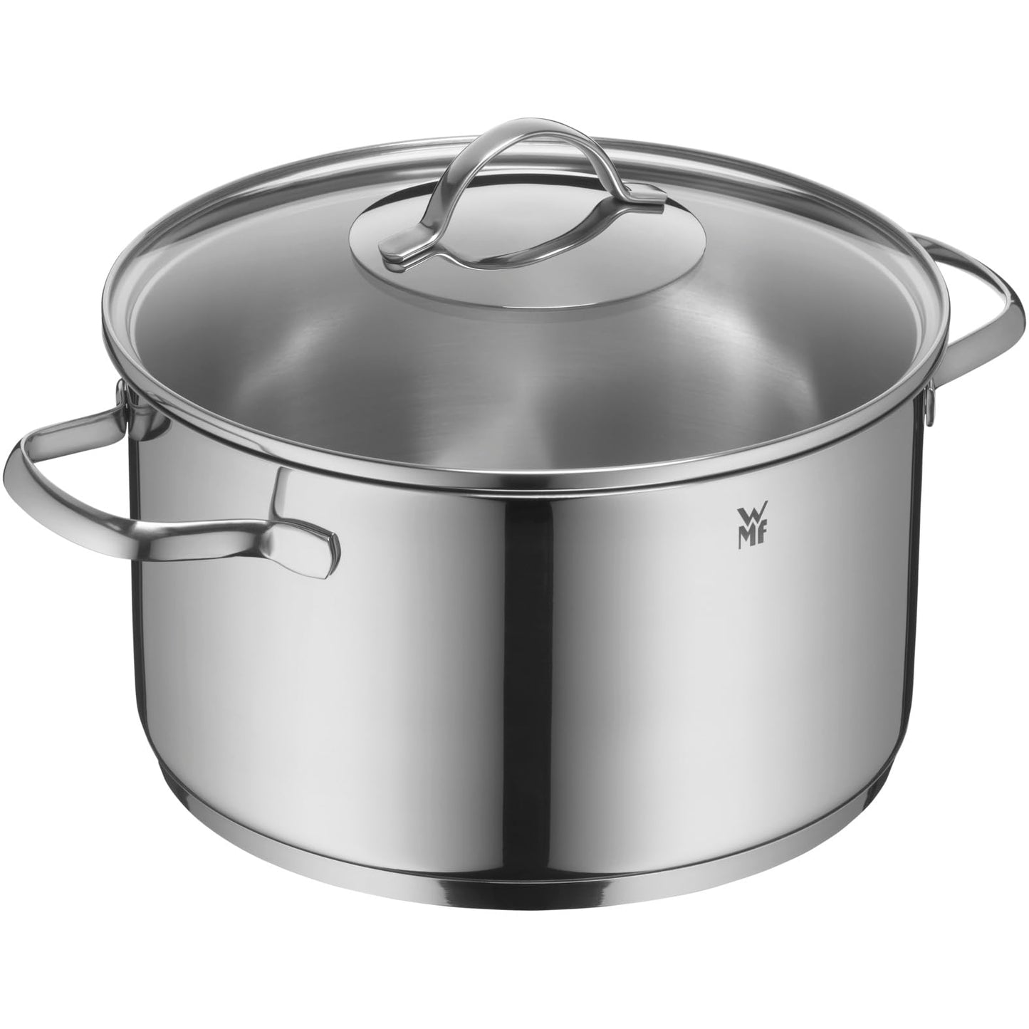 Topfset 5-teilig, induktionsgeeignet, Edelstahl mit Glasdeckel